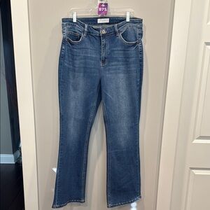 VERVET BY FLYING MONKEY Blue Boyfriend Jeans